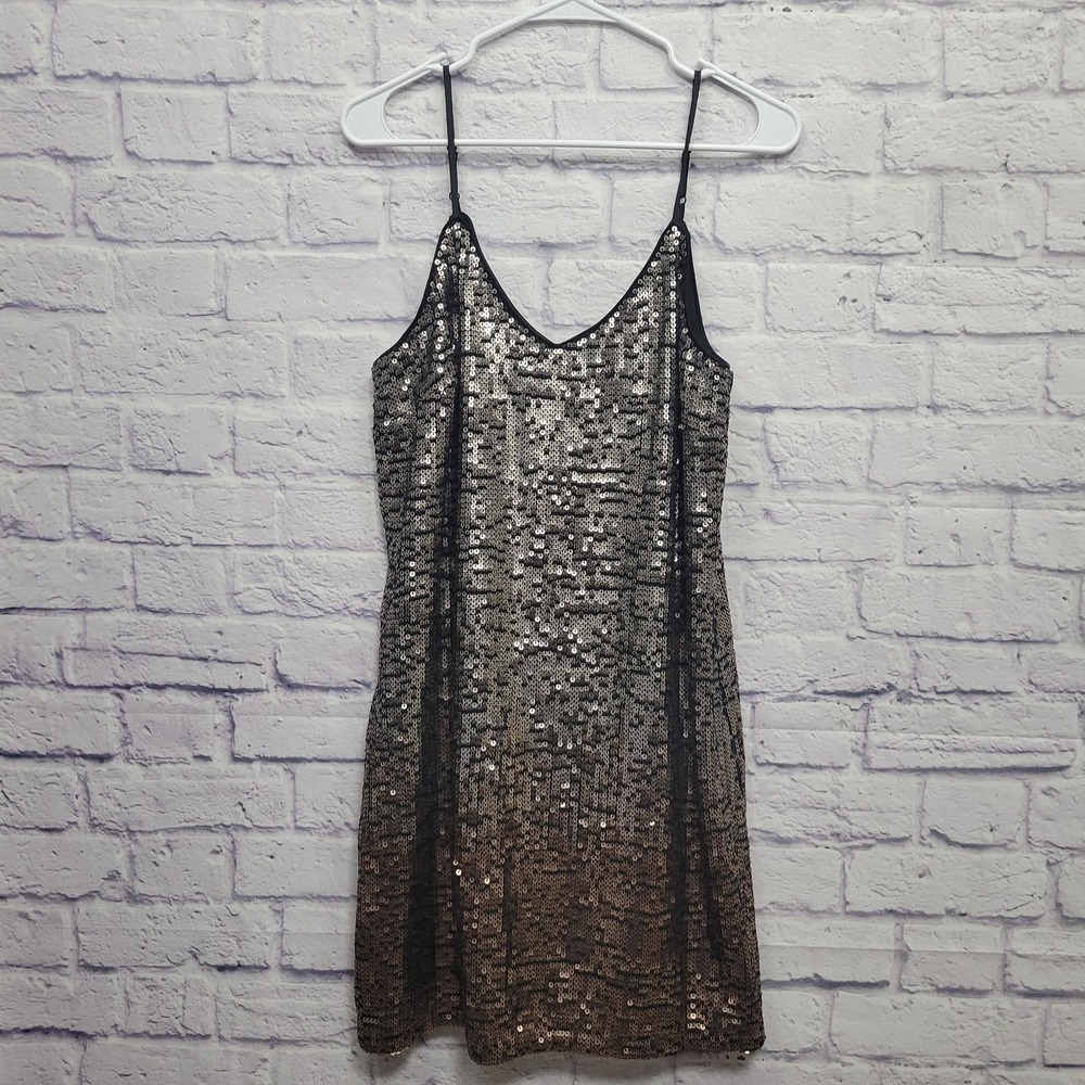 NWT Ariat Rocker Sequin Dress Size M‎ Copper Gradient Party Rockabilly Shimmer